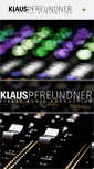 Mobile Screenshot of klauspfreundner.com